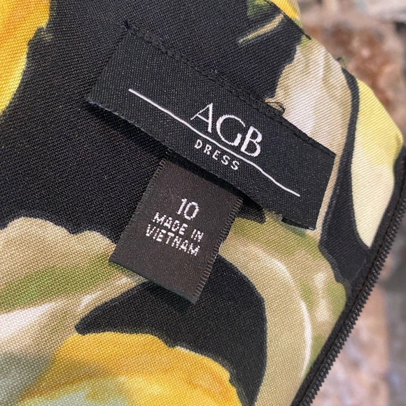 3 for $10 ABG Lemon sheath dress sz 10 - Picture 2 of 4